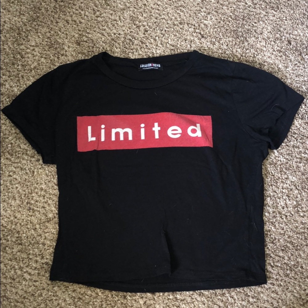 Limited crop top